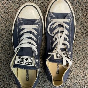 Navy Converse 8.5